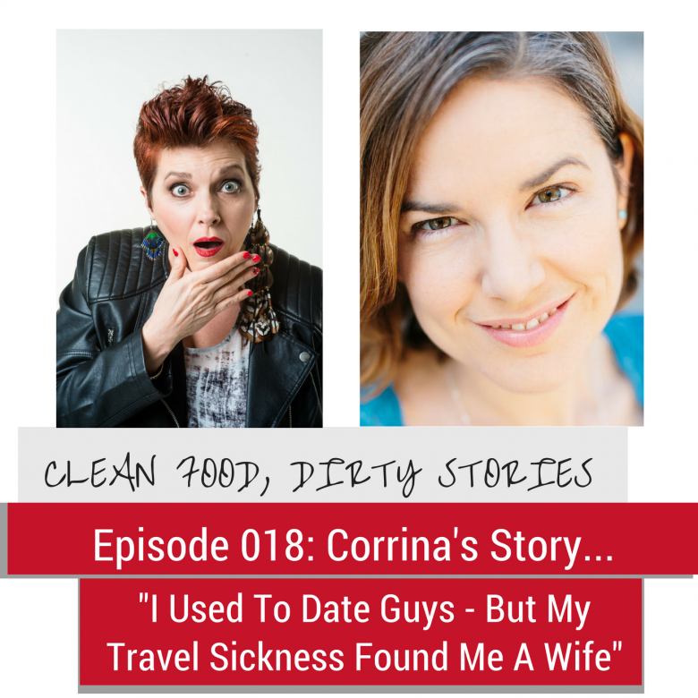 Pic of me and Corrina for help with travel sickness episode