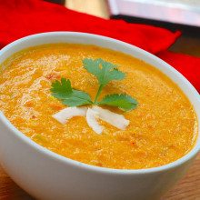 Coconut curry soup recipe