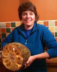 Me holding a huge jackfruit that I thought was a durian Me_With_Jackfruit
