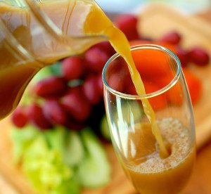Juice in fast food recipes